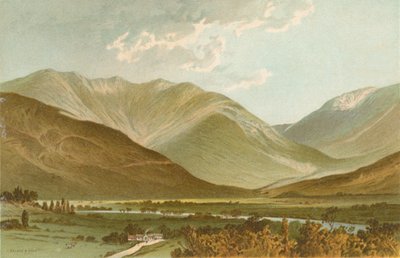 Ben Cruachan z Dalmally autorstwa English School