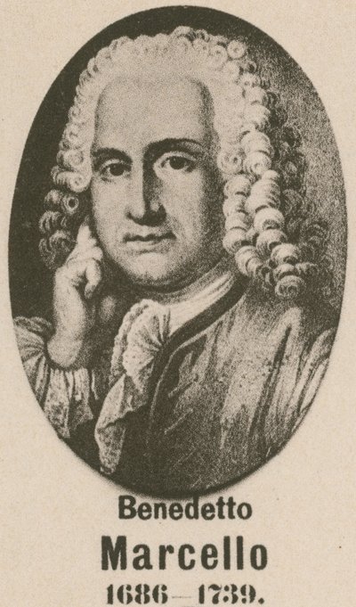Benedetto Marcello (grawiura) autorstwa English School