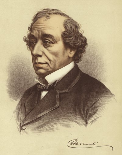 Benjamin Disraeli autorstwa English School