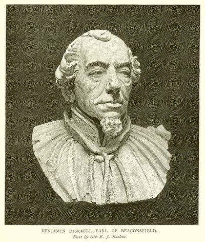 Benjamin Disraeli, hrabia Beaconsfield autorstwa English School