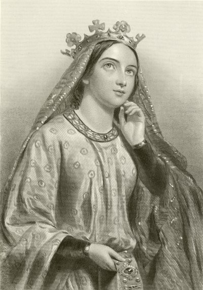 Berengaria, małżonka króla Ryszarda I autorstwa English School