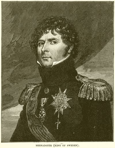 Bernadotte (król Szwecji) autorstwa English School