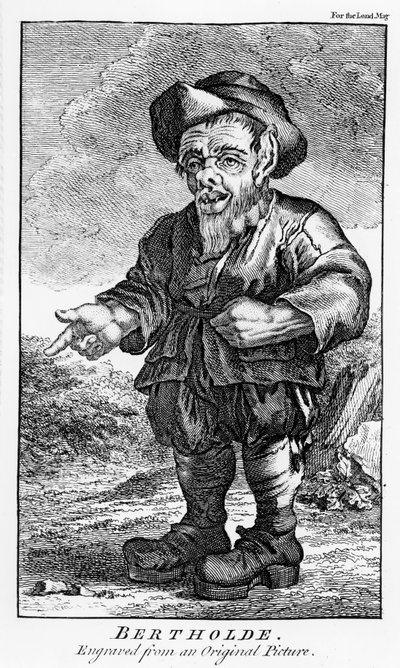 Bertholde of Bertagnona, opublikowany w „The London Magazine”, c.1820-29 (rycina) autorstwa English School