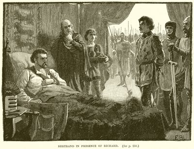 Bertrand w obecności Richarda autorstwa English School