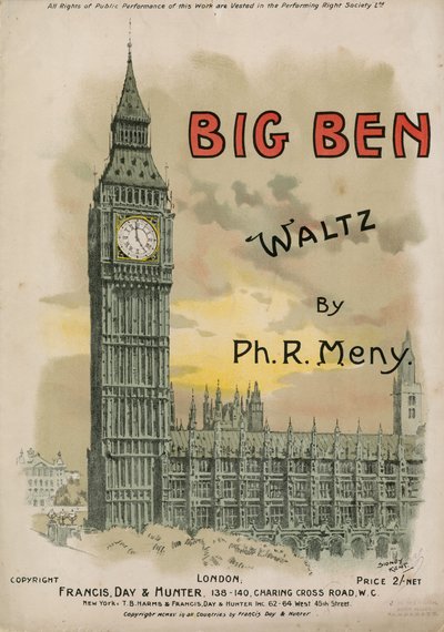 Big Ben Waltz autorstwa Ph R Meny autorstwa English School