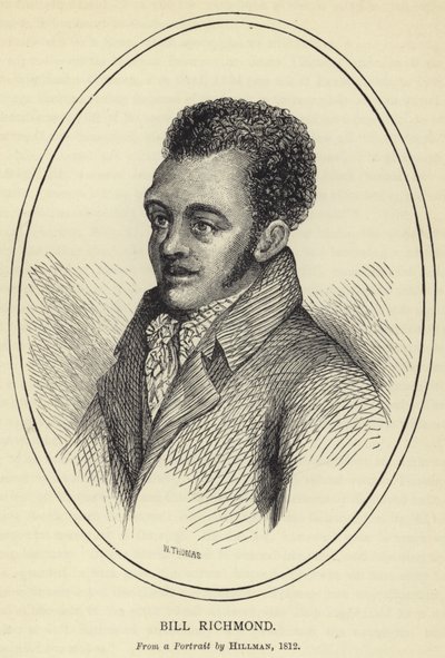 Bill Richmond, Z portretu autorstwa Hillmana, 1812 autorstwa English School