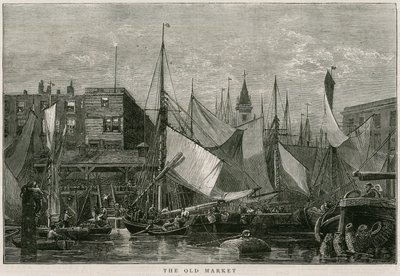 Billingsgate, stary rynek autorstwa English School