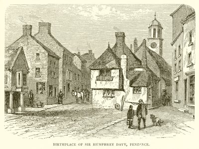 Miejsce urodzenia Sir Humphrey Davy, Penzance autorstwa English School