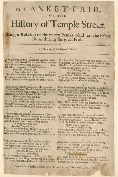 Targi Koc. Wiersz o Jarmarku Mróz 1684 autorstwa English School