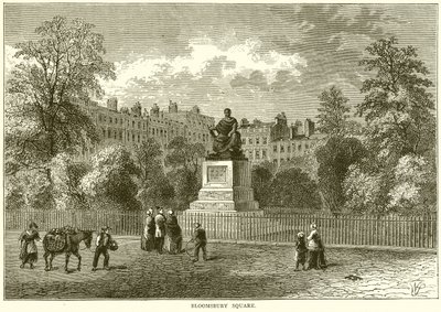 Plac Bloomsbury autorstwa English School