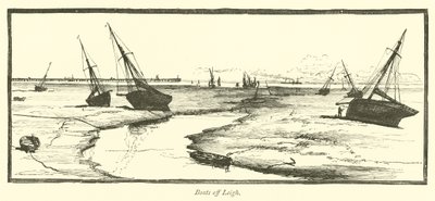 Łodzie z Leigh autorstwa English School