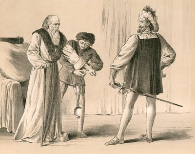 Bobadilla powoduje aresztowanie Kolumba autorstwa English School