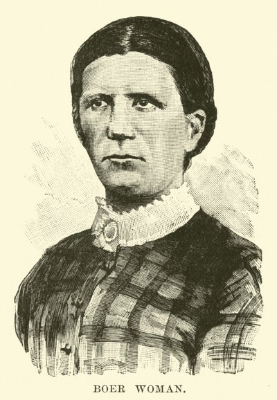 Burska kobieta autorstwa English School