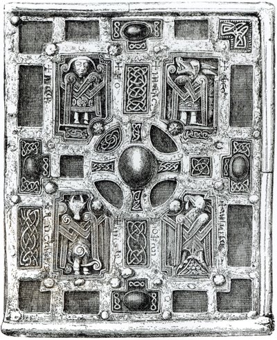 Book-Shrine lub Cumdach w Molaise, ok. 1001-1025 autorstwa English School