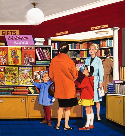 Sprzedawczyni książek autorstwa English School