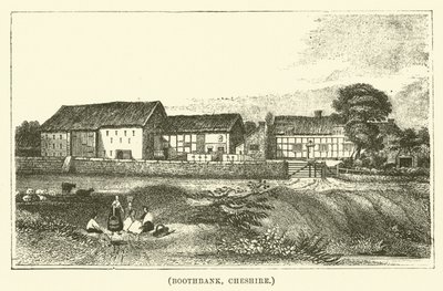 Boothbank, Cheshire (grawerunek) autorstwa English School