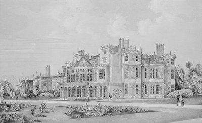 Brampton Park niedaleko Huntingdon, 1852 autorstwa English School