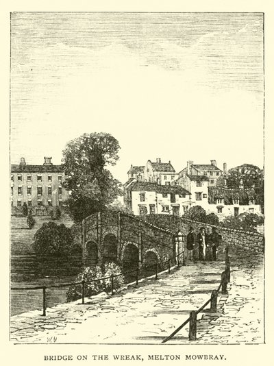 Bridge on the Wreake, Melton Mowbray autorstwa English School
