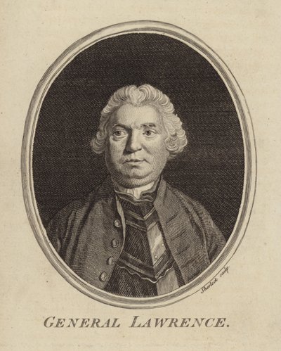 Generał brygady Charles Lawrence autorstwa English School