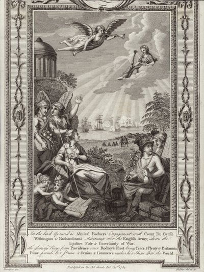 Zwycięstwo brytyjskiego admirała George