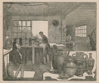 Brytyjscy producenci: wyroby garncarskie autorstwa English School