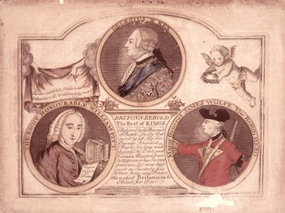 Brytyjczycy widzą najlepszego z królów..., 1762 autorstwa English School