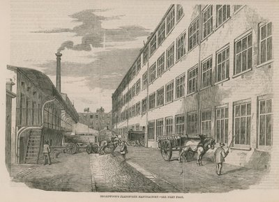 Manufaktura fortepianów w Broadwoods autorstwa English School