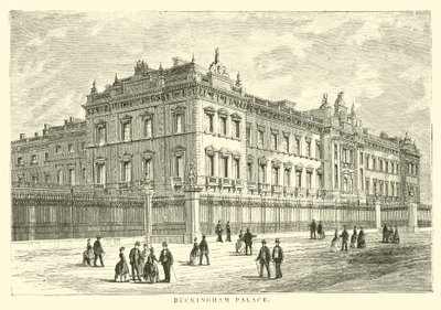 Pałac Buckingham autorstwa English School