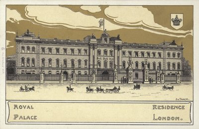 Pałac Buckingham autorstwa English School