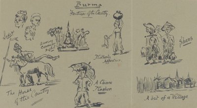 Birma, cechy kraju autorstwa English School