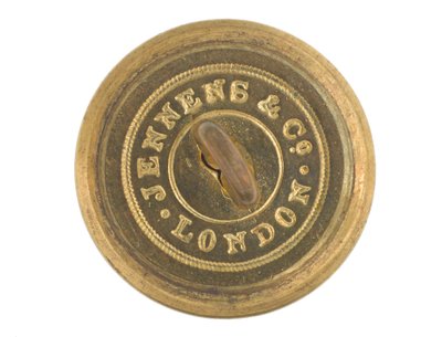 Button, 9. Pułk Ułanów Bengalskich, przed 1901 r. autorstwa English School