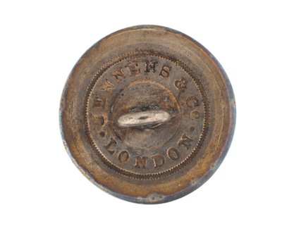 Button, 9. Pułk Ułanów Bengalskich, przed 1901 r. autorstwa English School