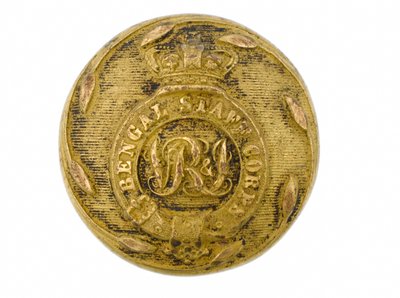 Button, bengalski korpus sztabowy, 1876-1891 autorstwa English School