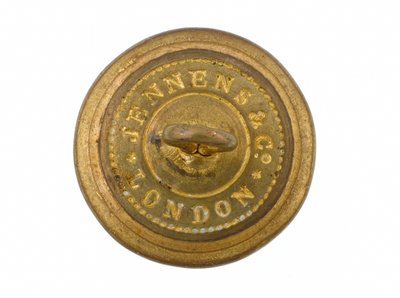Button, Korpus Sztabowy Madrasu, 1861-1876 autorstwa English School