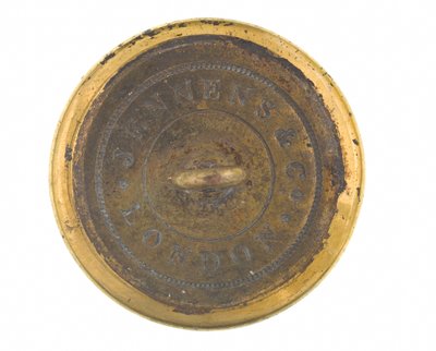Guzik, oficer, 5. Bengalski Pułk Europejski, 1858-1860 autorstwa English School