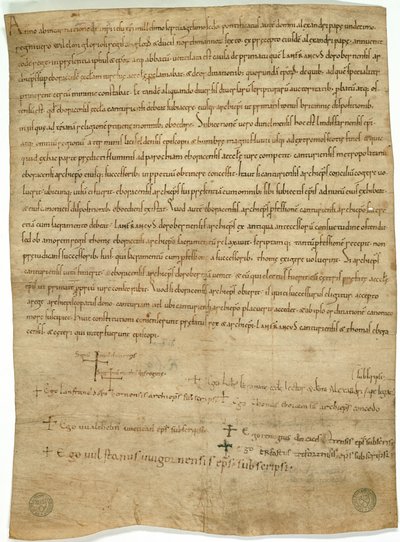 CCA-ChAnt/A/2 Accord of Winchester, 1072 autorstwa English School