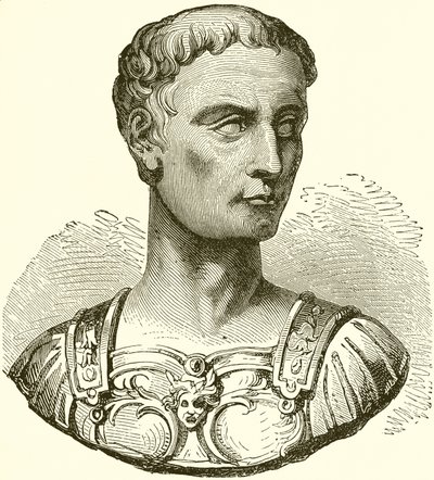 Kajusz Juliusz Cezar autorstwa English School
