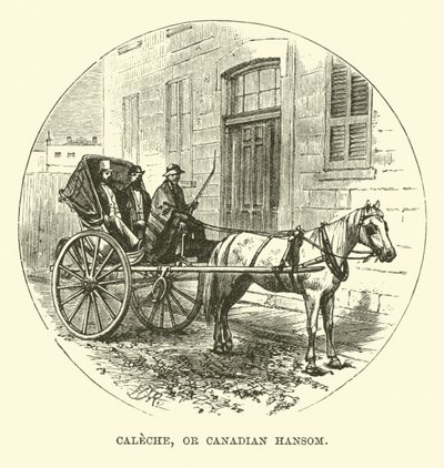 Caleche, czyli kanadyjski Hansom autorstwa English School