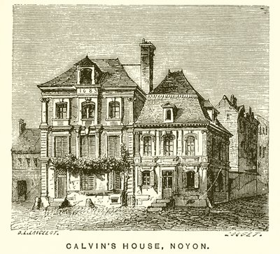 Dom Calvina, Noyon autorstwa English School