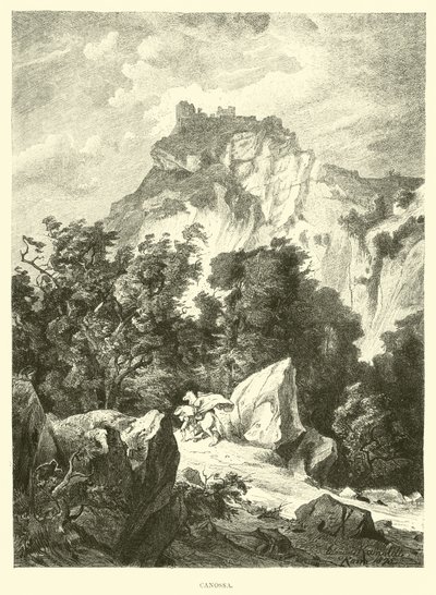 Canossa autorstwa English School
