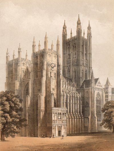 Katedra w Canterbury autorstwa English School