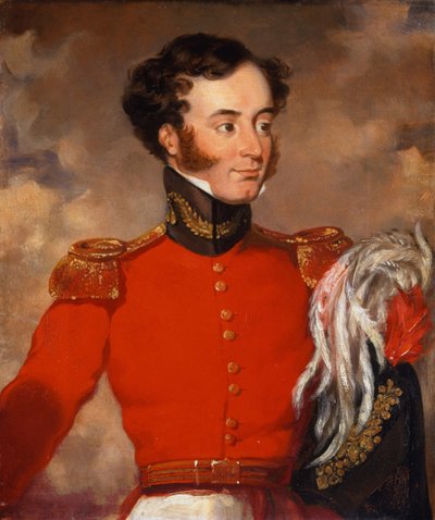 Kapitan Bulstrode Bygrave (1802-73) c.1838 autorstwa English School