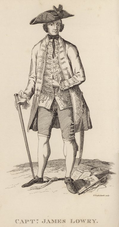 Kapitan James Lowry autorstwa English School