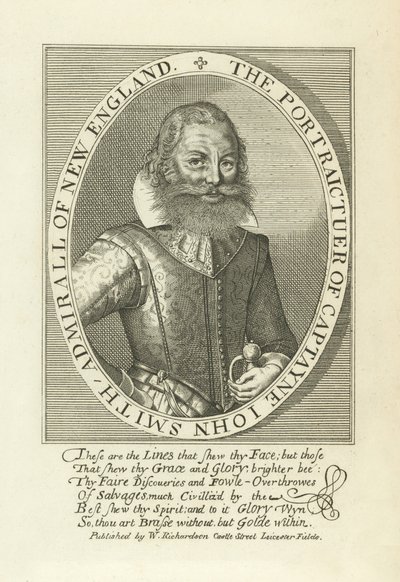 Kapitan John Smith autorstwa English School