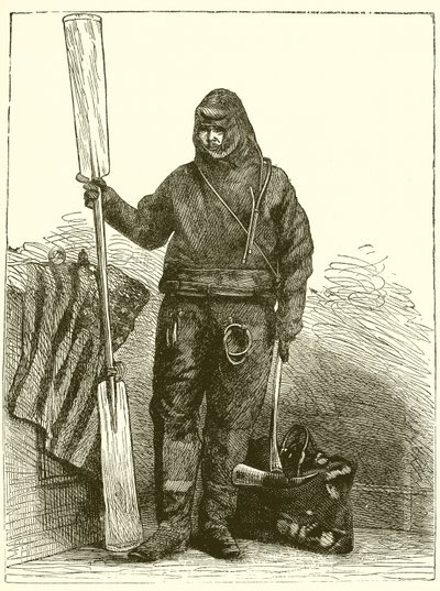 Kapitan Paul Boyton autorstwa English School