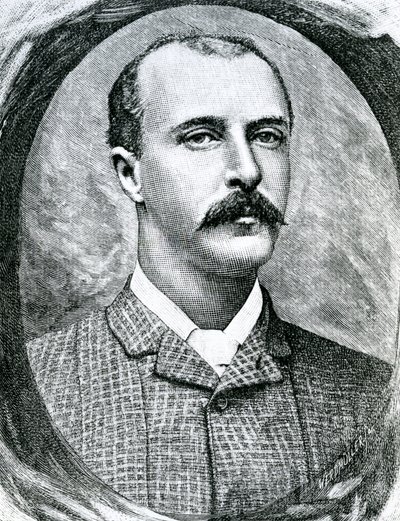 Kapitan Robert Henry Nelson (1853-92) autorstwa English School
