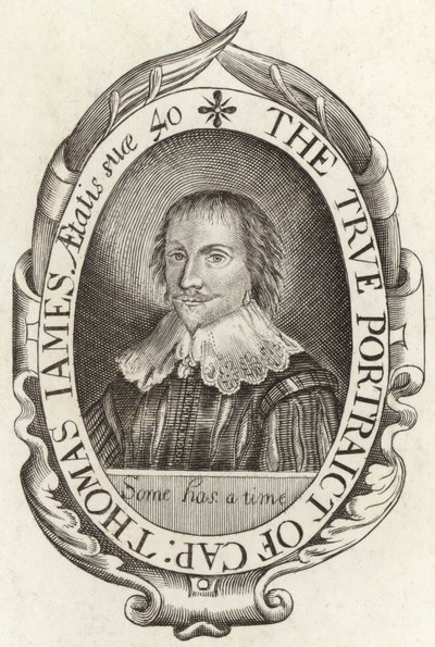 Kapitan Thomas James autorstwa English School