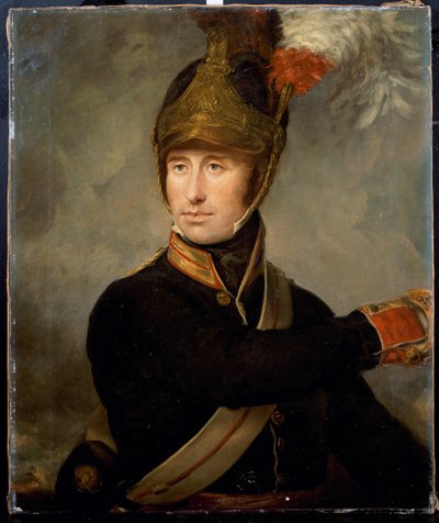 Kapitan William Tyrwhitt Drake, Royal Horse Guards, ok. 1815 r. autorstwa English School