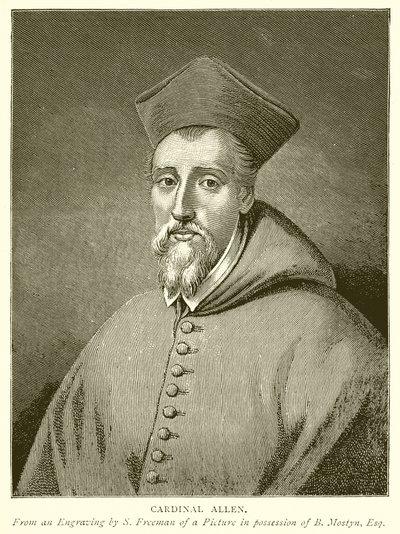 kardynał Allen autorstwa English School