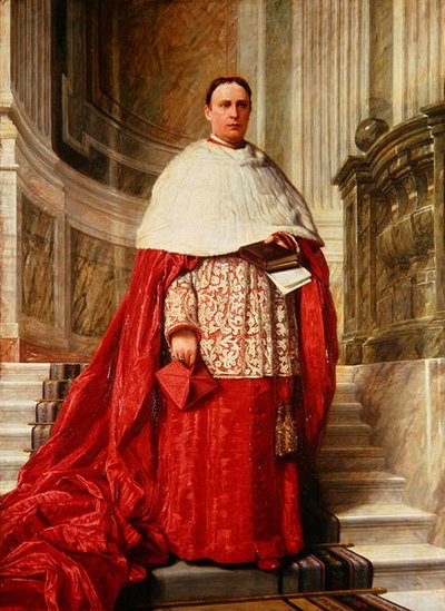 Kardynał Edward Howard (olej na płótnie) autorstwa English School